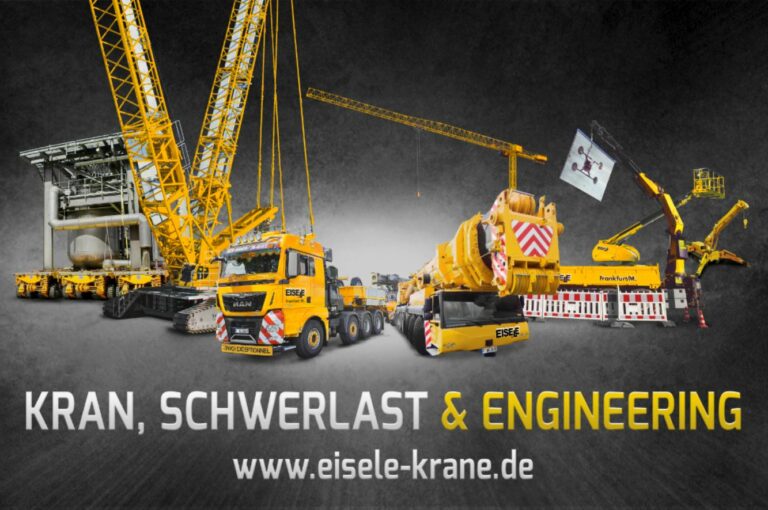 Komplettanbieter - Kran, Schwerlast & Projekt Engineering - Eisele Krane