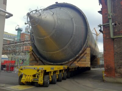 Eisele Schwertransporte SPMT - Sondertransport
