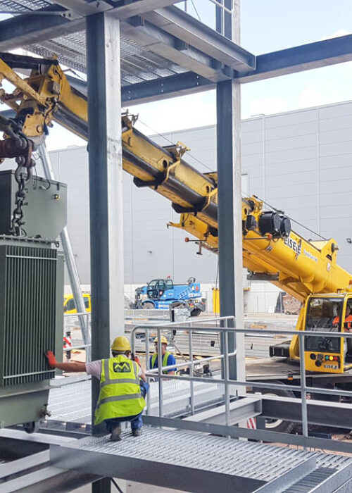 Maschineneinbringung – Industriemontage – Eisele – Schwerlast Engineering Maschineneinbringung - Industriemontage - Eisele - Schwerlast Engineering