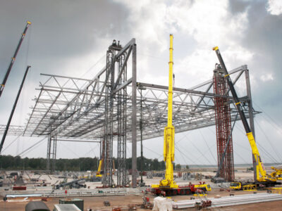 EISELE Industriemontagen weltweit, Mobilkran mieten