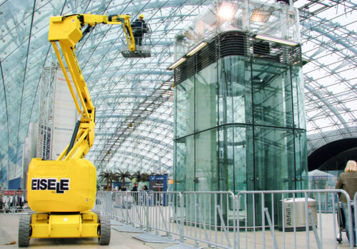 Eisele - Arbeitsbühne mieten - GT 170e - Arbeitsbüähne - Montage