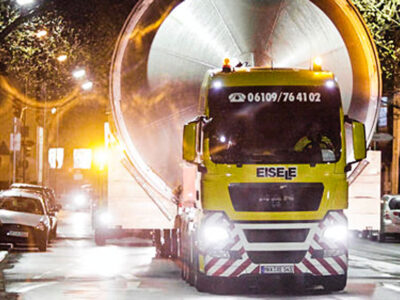 Schwertransporte - Sondertransport - Spezialtransporte - Eisele Kran Frankfurt